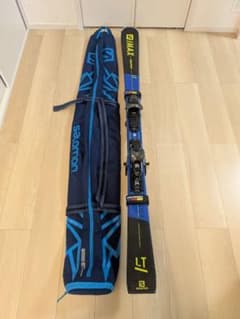 Salomon MAX LT スキー板 青/黒 ケース付 - メルカリ