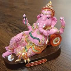 希少】ピンクのガネーシャ 置物 - メルカリ