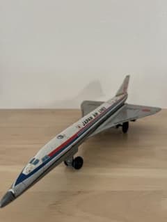 値下☆ブリキ飛行機 JAL JA207 コンコルド 1960-1970年代当時物 - メルカリ