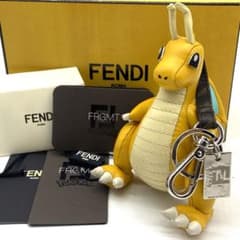 極美品✨FENDI フェンディ フラグメント カイリュー レザー チャーム