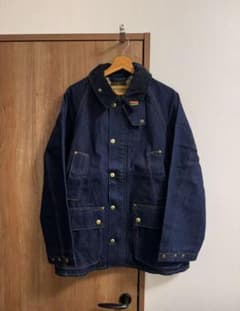 Barbour × Levi's ネイビー デニム カバーオール Mサイズ - メルカリ