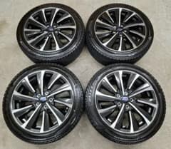 新車外し】スバル レヴォーグ 純正 ホイールタイヤ VRX3 スタッドレス