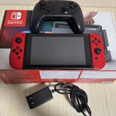 Nintendo Switch 初代本体 充電コード 箱 プロコン 動作確認済み