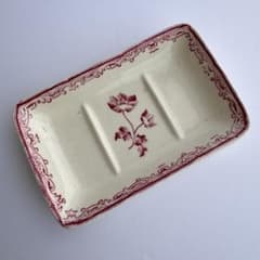 フランスアンティーク サルグミンヌ Fontanges 石鹸置き - メルカリ