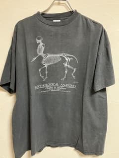 90s Mythological Anatomy Tシャツ フェード - メルカリ