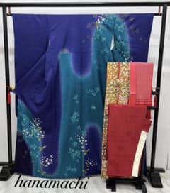 振り袖 フルセット 有名メーカー 別誂長襦袢 成人式 結婚式 金彩加工
