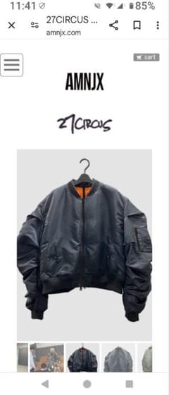 平本蓮AMNJX 27CIRCUS MA-1ジャケット - メルカリ
