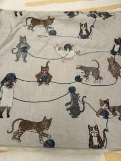 July.f様専用 コーラルアンドタスク クッションカバー&エブール