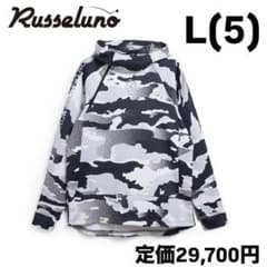 新品 ラッセルノ ゴルフ サマー フーディー カモ グレー L 5 - メルカリ