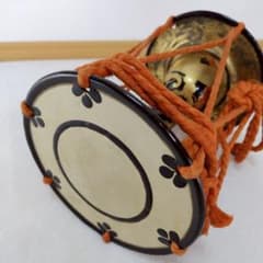 小鼓 和楽器 打楽器 締太鼓 能 歌舞伎 伝統芸能 金蒔絵 本革 雅楽