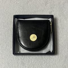 即購入可】皇居 黒馬蹄型小銭入 コインケース 財布 黒 - メルカリ