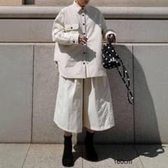 MACHATT パファーシャツ パファーキュロットパンツ セットアップ