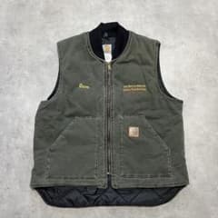 カーハート carhartt ダックベスト V02MOS XL腰ゴム USA製 - メルカリ