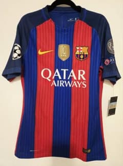 最終値下げ 16/17 FCバルセロナ CL用 選手支給ユ二 メッシ 背番号10