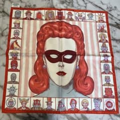 Hermès スカーフ カレ45 ガブロッシュ ダニエル・クロウズ - メルカリ