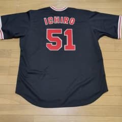 シアトルマリナーズ イチロー選手 1970クーパーズタウンユニホーム 黒