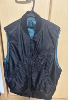 monkey time ベスト MA-1 黒 united arrows - メルカリ