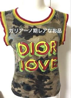 Christian Dior ガリアーノ期 レア カモフラ ラスタタンク 美品 - メルカリ