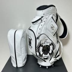 ZEAL 限定 スカルデザイン キャディバッグ 9.0型 3点式 ド派手 - メルカリ