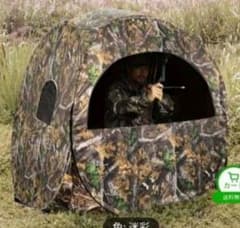 迷彩柄 ポップアップテント 狩猟用テント ブラインドテント サバゲー