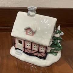 ロイヤルコペンハーゲン⚫︎雪の家 置物 クリスマス キャンドル - メルカリ