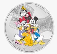 か*ー様 Disney ディズニー 100周年 記念 銀貨 限定 シリアルNo1