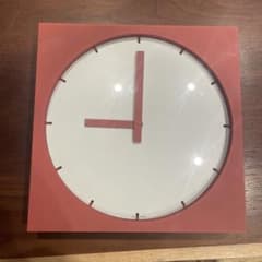 GANBARAウォールクロック ピンク 川崎和男 - メルカリ