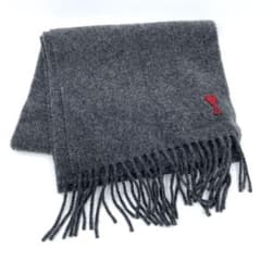 美品 ami paris マフラー ユニセックス ロゴ USF405.334 - メルカリ