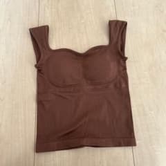 FRAY I.D 】ブラウン タンクトップ ワンサイズ - メルカリ