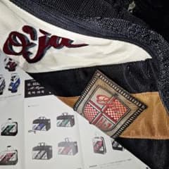 ジャンボ尾崎1998ワールドワンO'jaゴルフボストンバック赤/白/黒希少