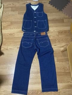 美品/セットアップ】STUDIO D'ARTISAN WABASH DENIM - メルカリ