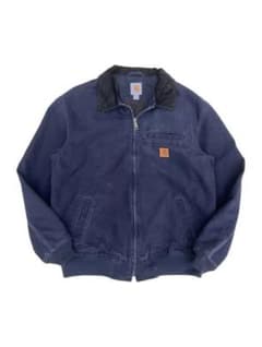 激レア〗Carhartt バンクストンシャケット ネイビー - メルカリ