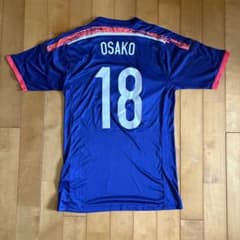 adidas 日本代表 大迫勇也選手 サイン入り ユニフォーム18番 - メルカリ