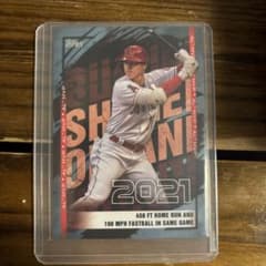 大谷翔平 2021 MVP-1 特別カード topps MLB - メルカリ