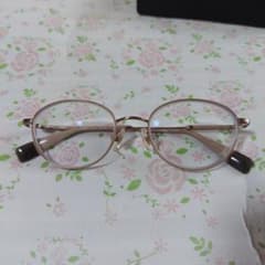未使用】 パリミキ メガネの三城 メガネ 近視 度付き FURLA フルラ