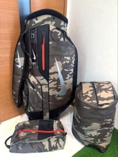 美品 即完売 ナイキ NIKE 迷彩 カモ キャディバッグ スポーツカート