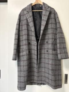 ATON エイトン ウールコート グレンチェック 02 - メルカリ