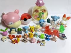 ポケモン フィギュアセット 32体 ちびポケハウス 当時品 ガシャポン 食