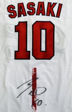 広島東洋カープ 佐々木泰選手♯10 直筆サイン入り ハイクオリティ