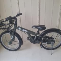 toshi.eau0926様専用 Jeep 子供用自転車 18インチ引き取り限定 - メルカリ