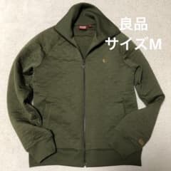 オニツカタイガー☆総柄 キルティング 刺繍ロゴ トラックジャケット