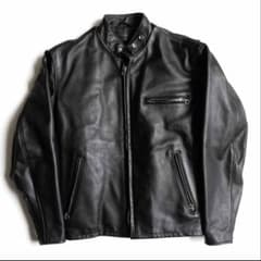 美品】schott641 シングルライダース 42 - メルカリ