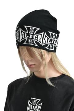 ALICE HOLLYWOOD JACQUARD CHOPPER BEANIE - メルカリ