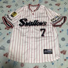 東京ヤクルトスワローズ 長岡秀樹 ユニフォーム - メルカリ