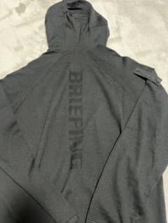 ブリーフィングゴルフ EXファイン メリノウール ハイネック フーディ