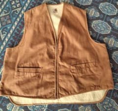 ぬ*ぎ様 70年代〜 Carhartt ブラウン ベスト - メルカリ