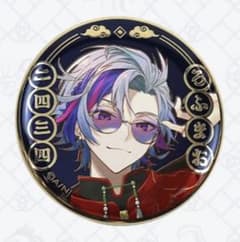 にじさんじ ろふまお ROF-MAO 四神モチーフグッズ メタル缶バッジ 不破