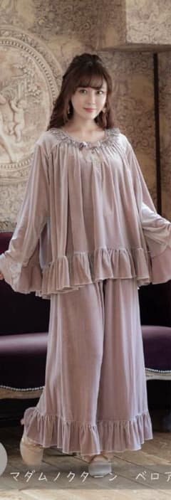 クラロリくる実 マダムノクターン ルームウェア ピンク Mサイズ - メルカリ