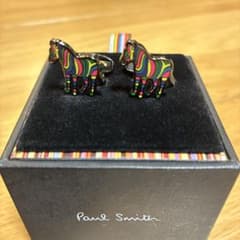 Paul Smith カラフル シマウマ ゼブラ カフリンクス - メルカリ