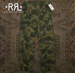 新品】RRL 【32×32】ミッチェル カモ カーゴ パンツ - メルカリ